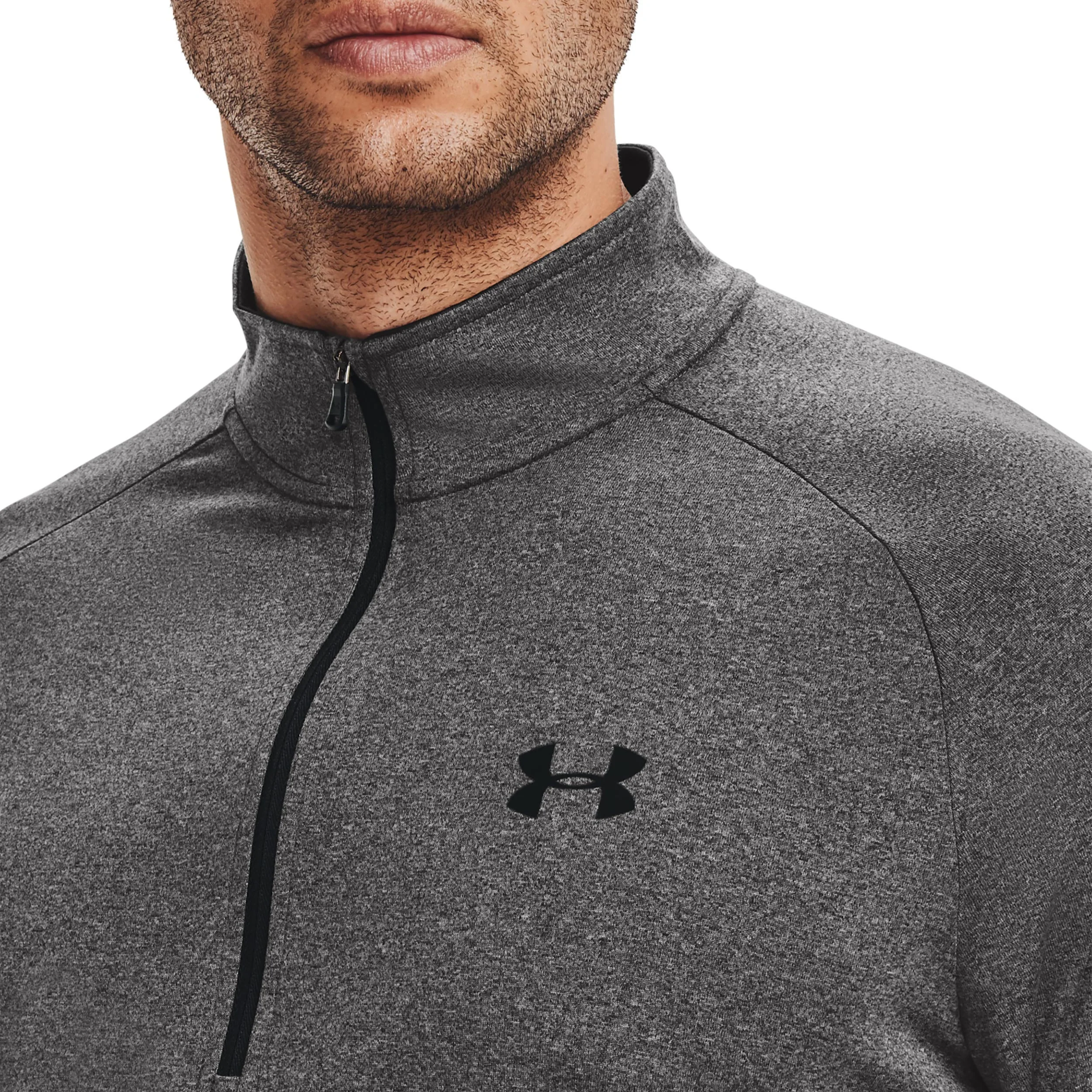 Tech 2.0 Half-Zip Długi Rękaw Mężczyźni-ciemnoszary - Image 6