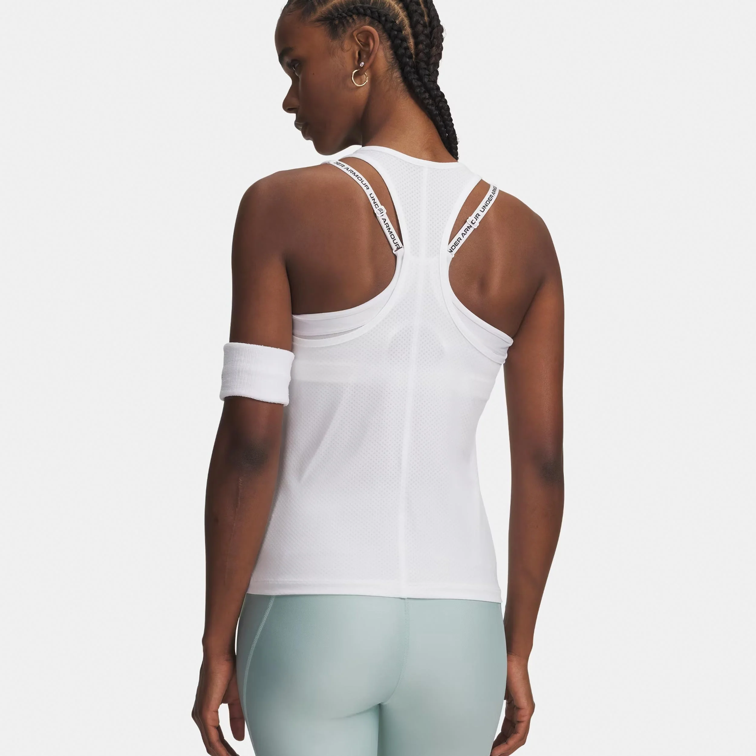 Tech Mesh Racer Tank top Kobiety-biały, czarny - Image 2