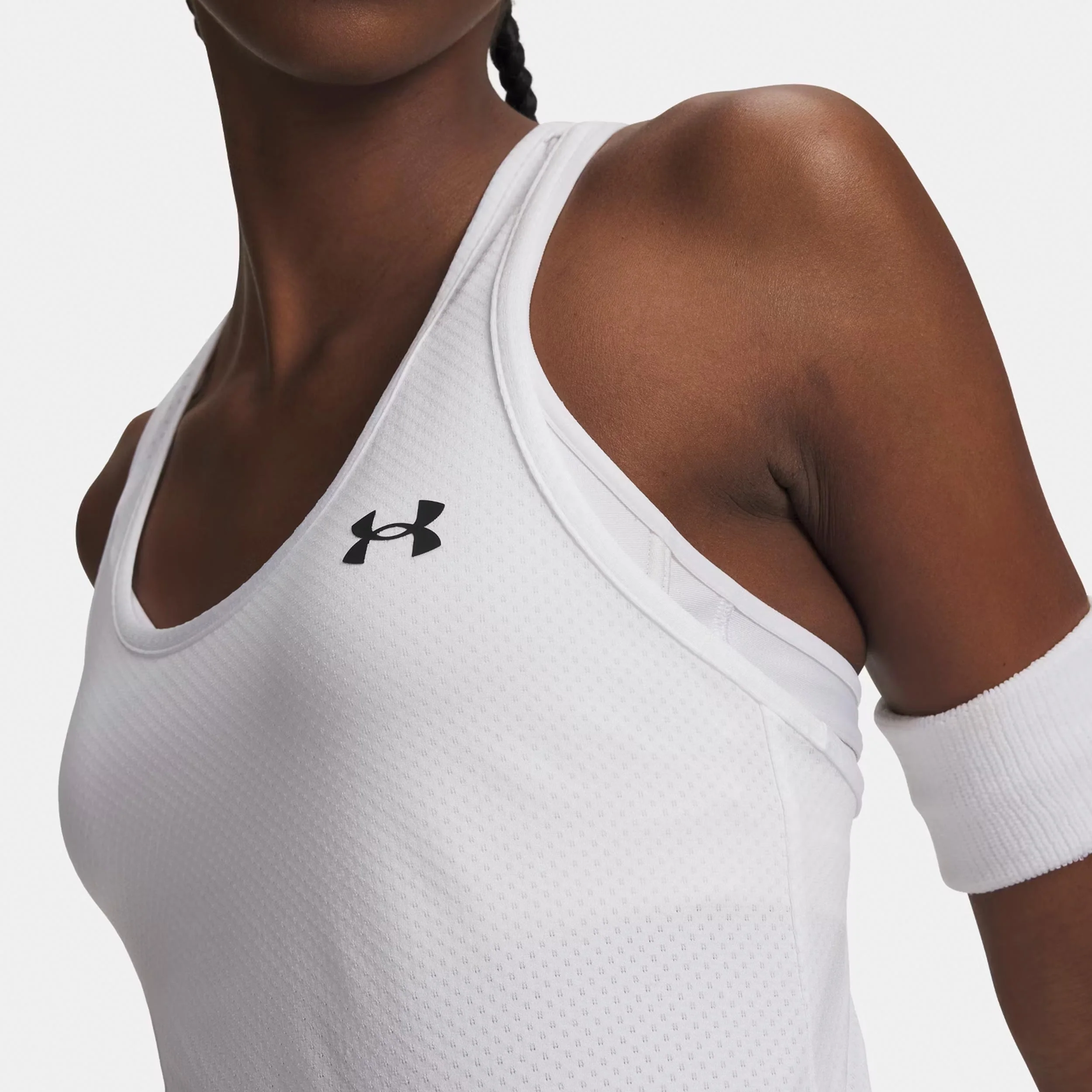 Tech Mesh Racer Tank top Kobiety-biały, czarny - Image 3