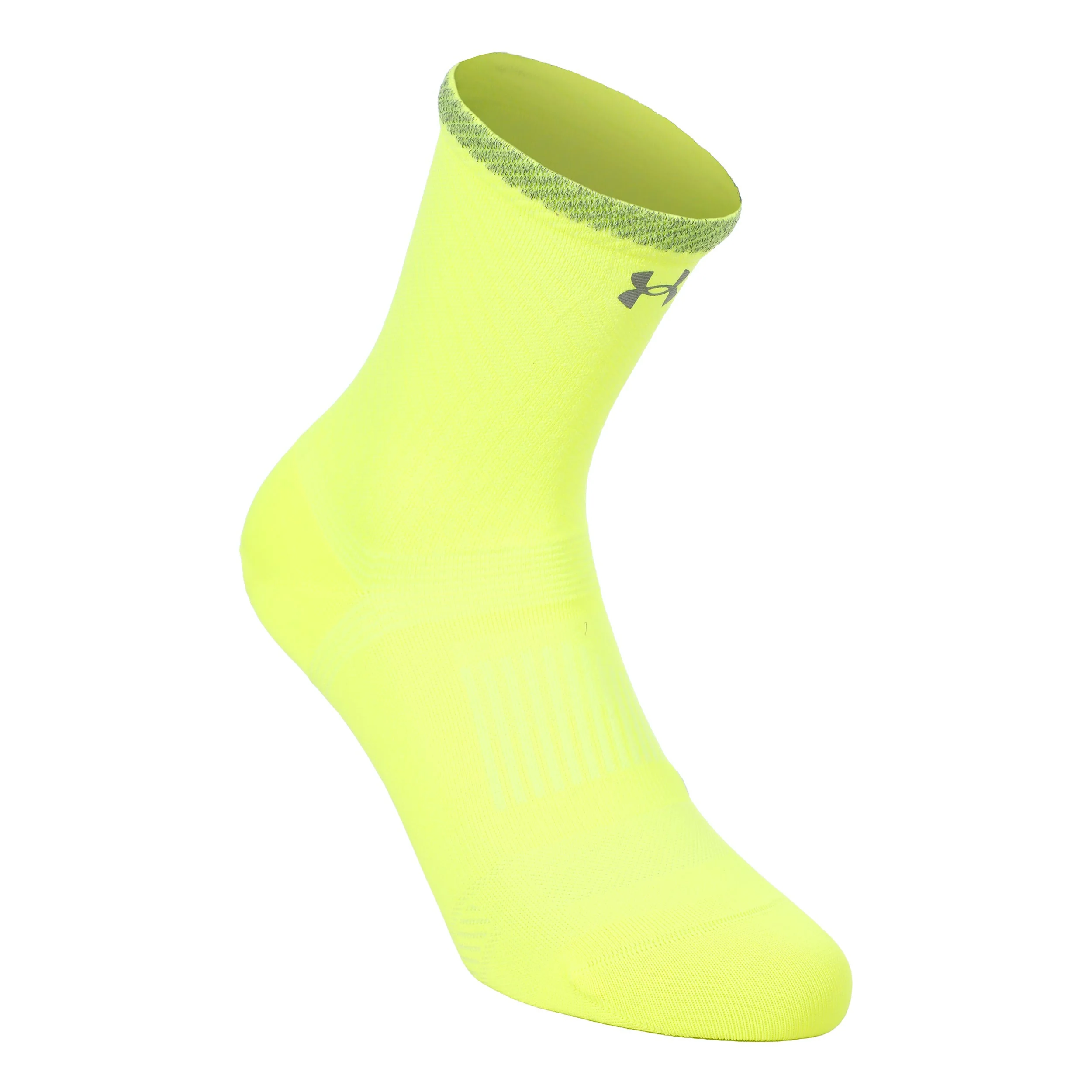 Velociti Lite Crew  Skarpety do biegania Unisex-neonowy żółty, neonowy żółty