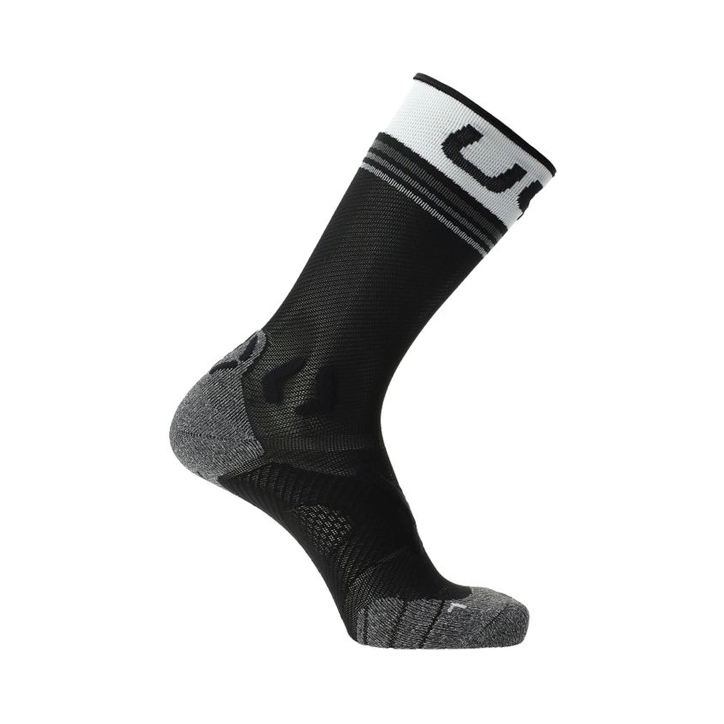 Runner's One Mid Socks Skarpety do biegania Mężczyźni - czarny, biały - Image 3