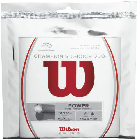 Champions Choice Duo, silber Zestaw naciągów 12,2m - srebrny