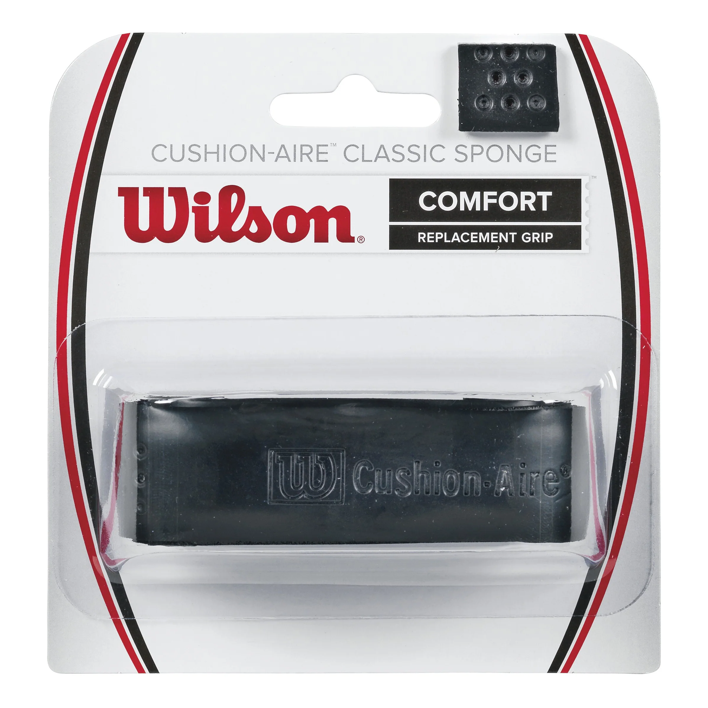 Cushion-Aire Classic Sponge Opakowanie 1 Szt.-Czarny