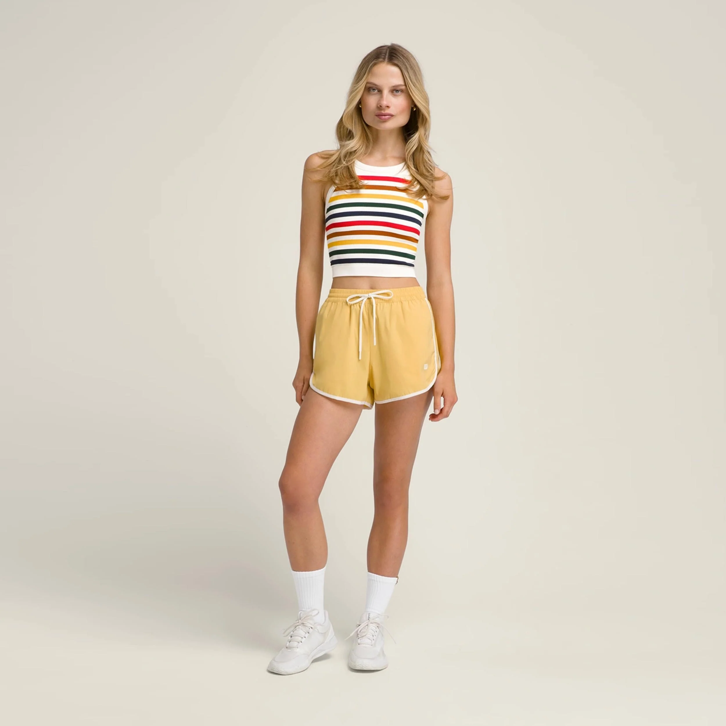 On The Daily Brami Tank Top Kobiety-Krem,Wielokolorowy - Image 5