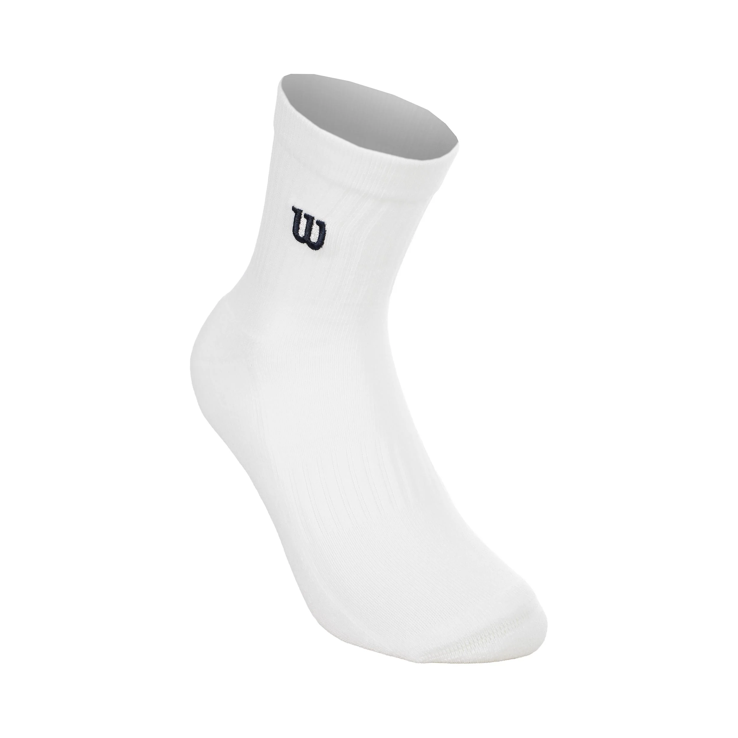 Quarter Skarpety tenisowe Unisex-biały, ciemnoniebieski