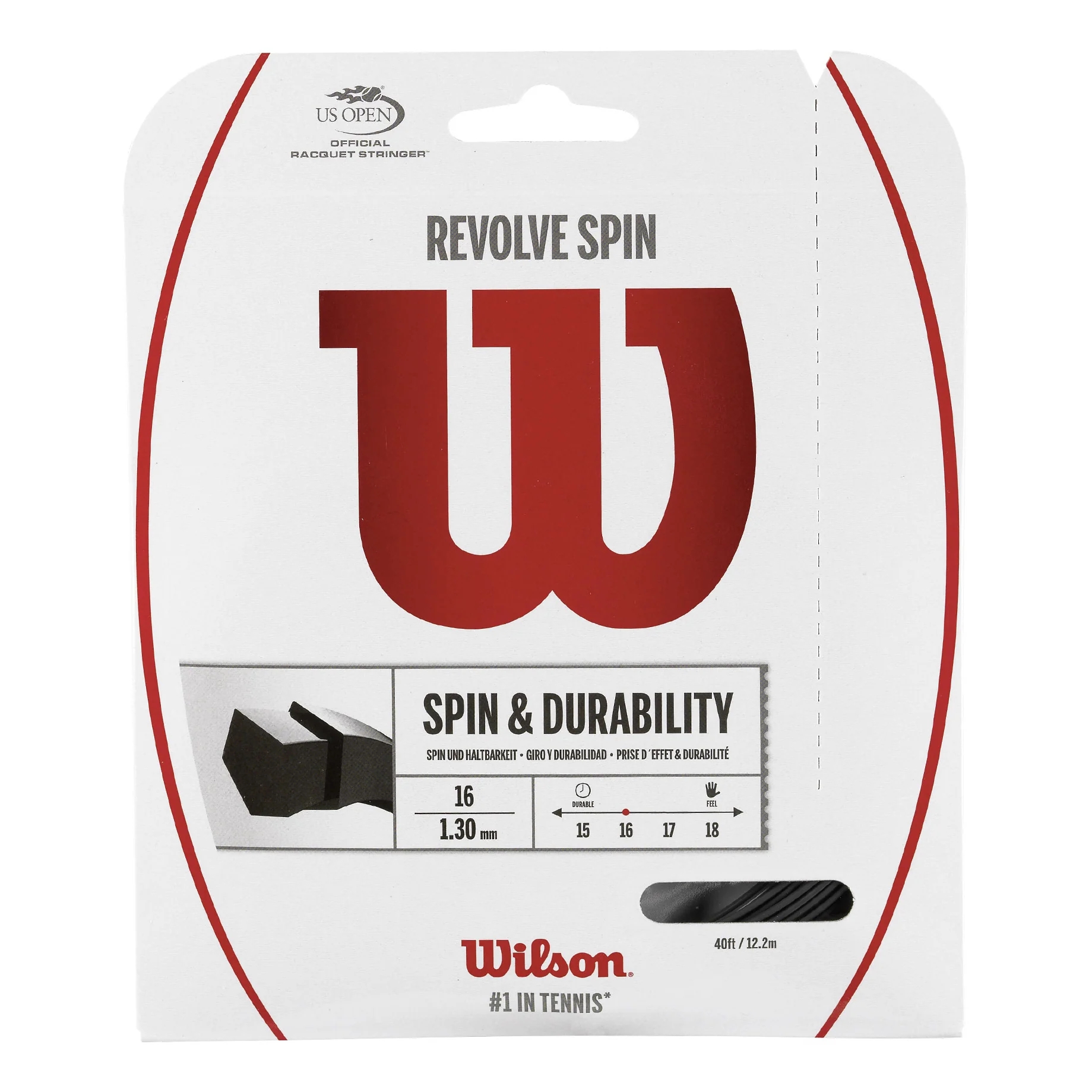 Revolve Spin Zestaw Naciągów 12,2m-Czarny