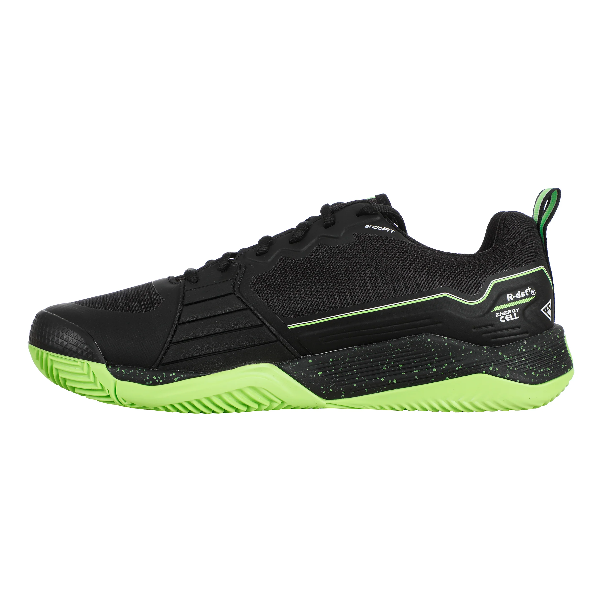 Rush Pro 4.5 Buty Do Tenisa Ziemnego Mężczyźni-Czarny,Jasnozielony - Image 2