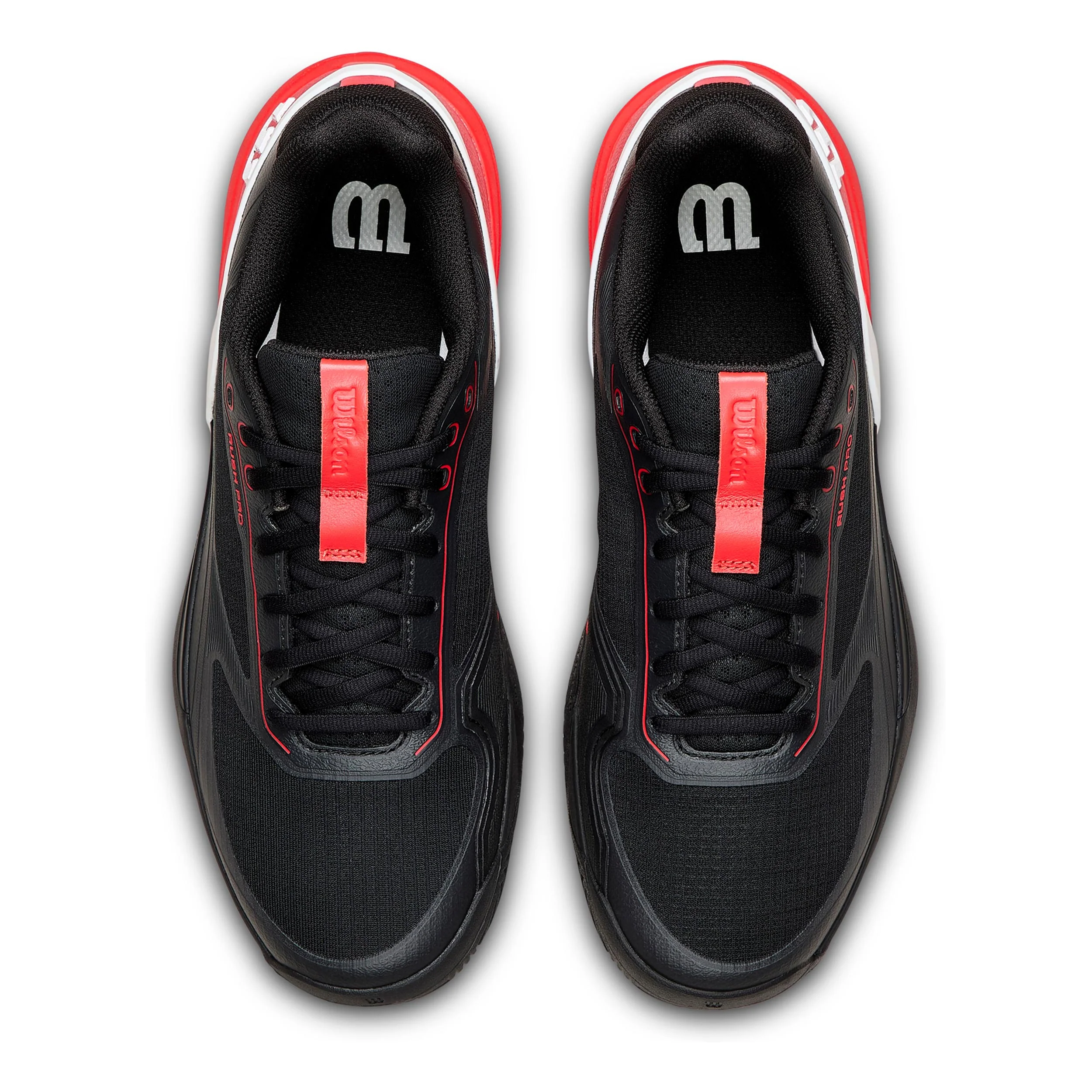 Rush Pro 5 buty do tenisa allcourt Mężczyźni-czarny, neonowy czerwony - Image 3