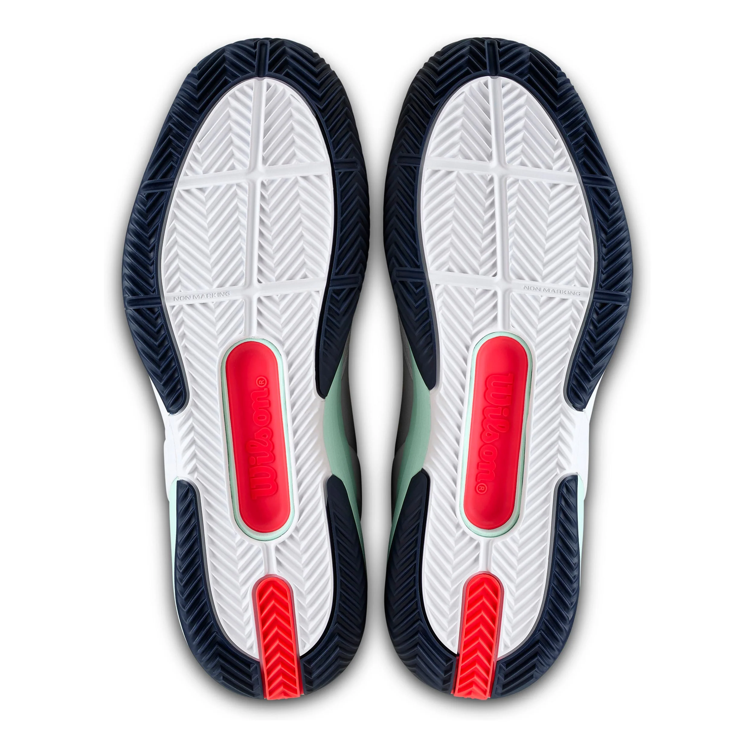 Rush Pro 5 buty do tenisa ziemnego Mężczyźni-biały, turkus - Image 4