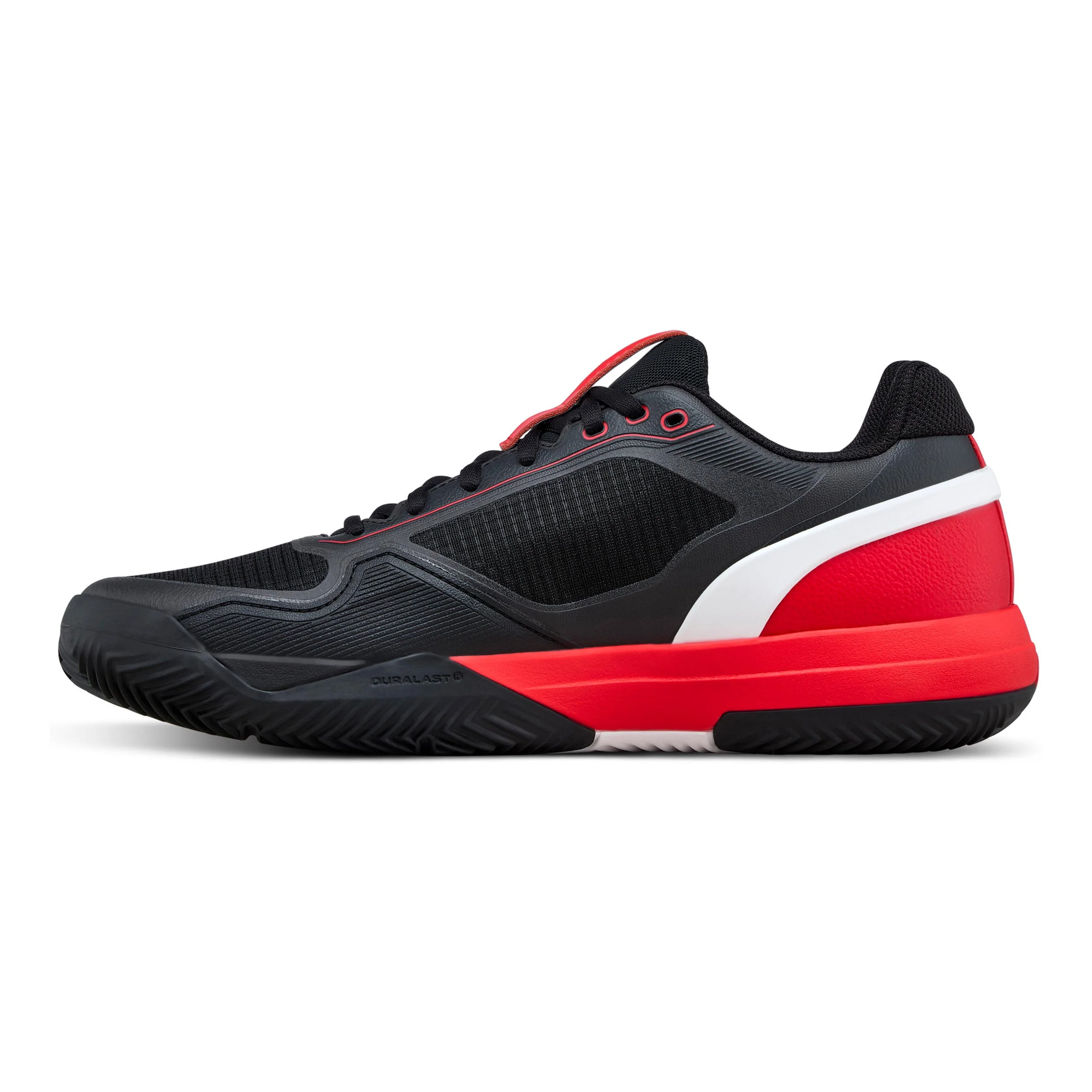 Rush Pro 5 buty do tenisa ziemnego Mężczyźni-czarny, neonowy czerwony - Image 2