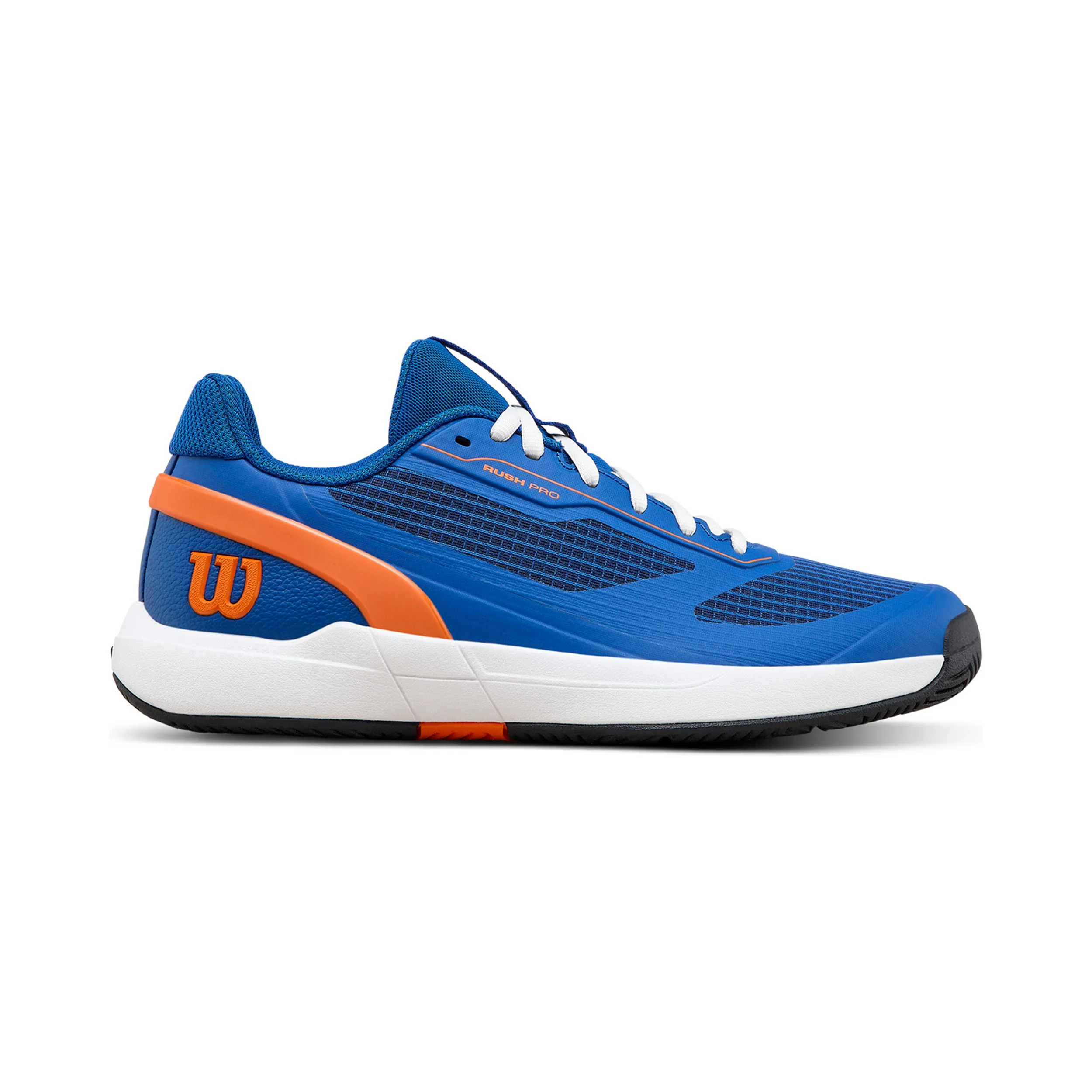 Rush Pro 5 Jr buty do tenisa allcourt Dzieci-niebieski, biały