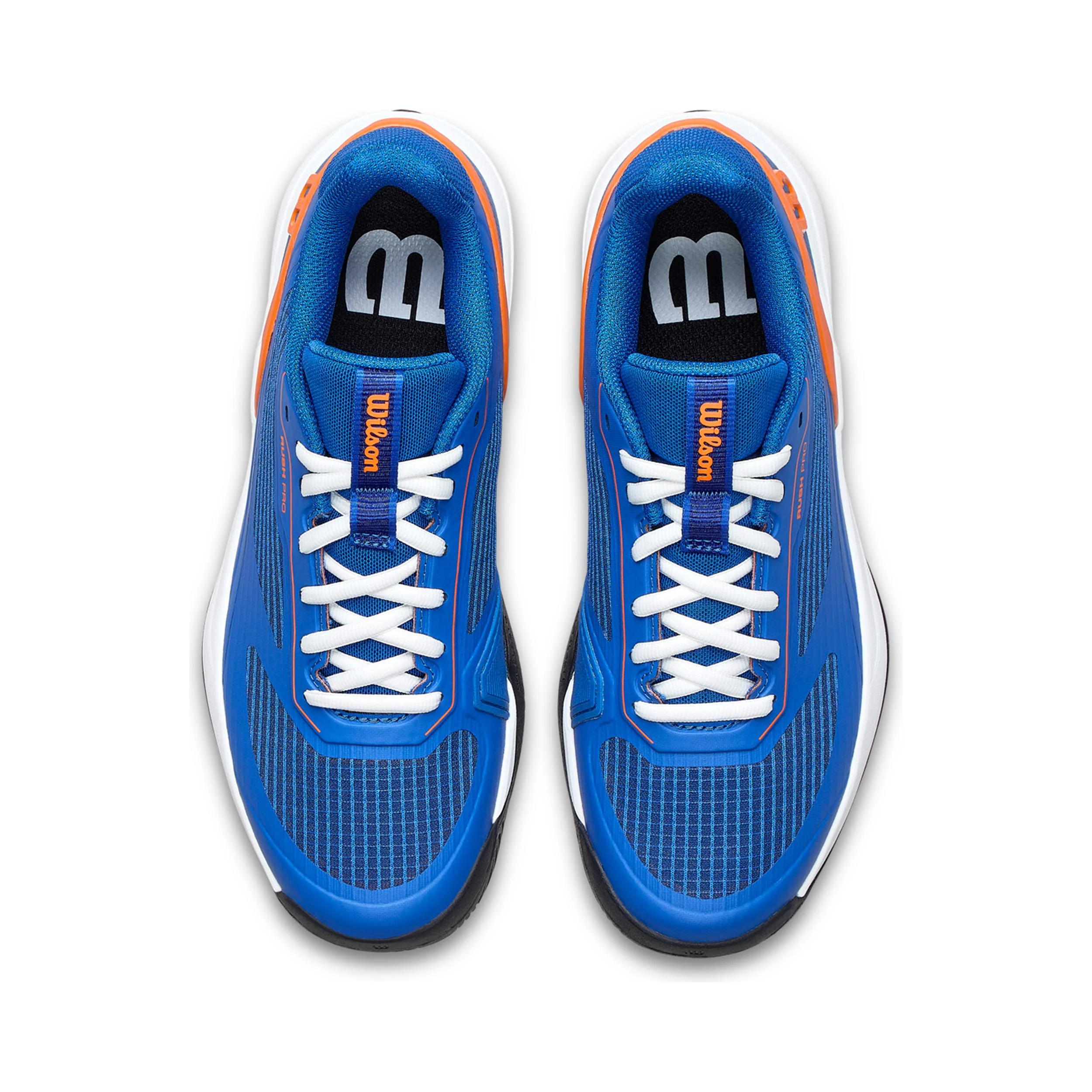 Rush Pro 5 Jr buty do tenisa allcourt Dzieci-niebieski, biały - Image 3