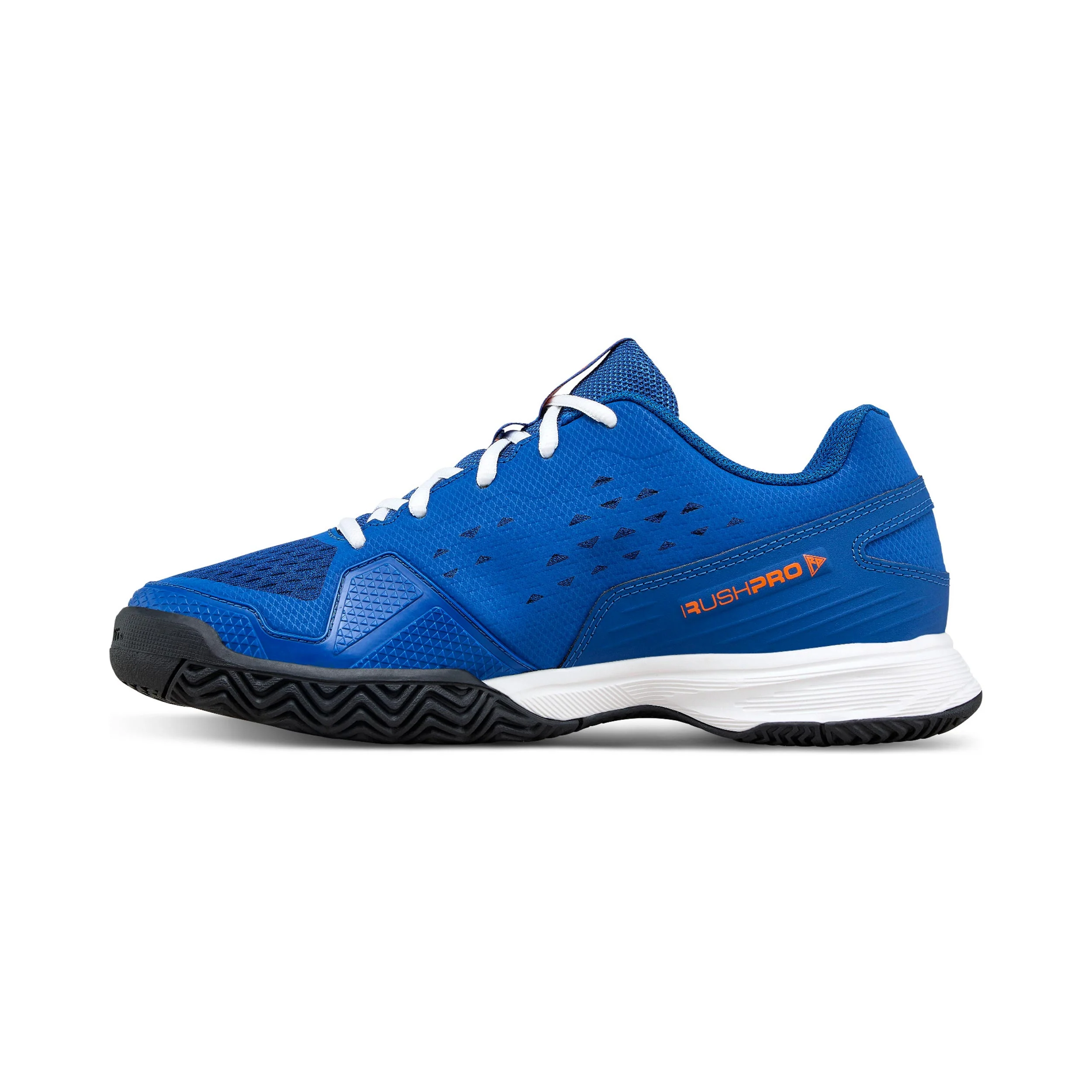 Rush Pro Jr buty do tenisa allcourt Dzieci-niebieski, pomarańczowy - Image 2