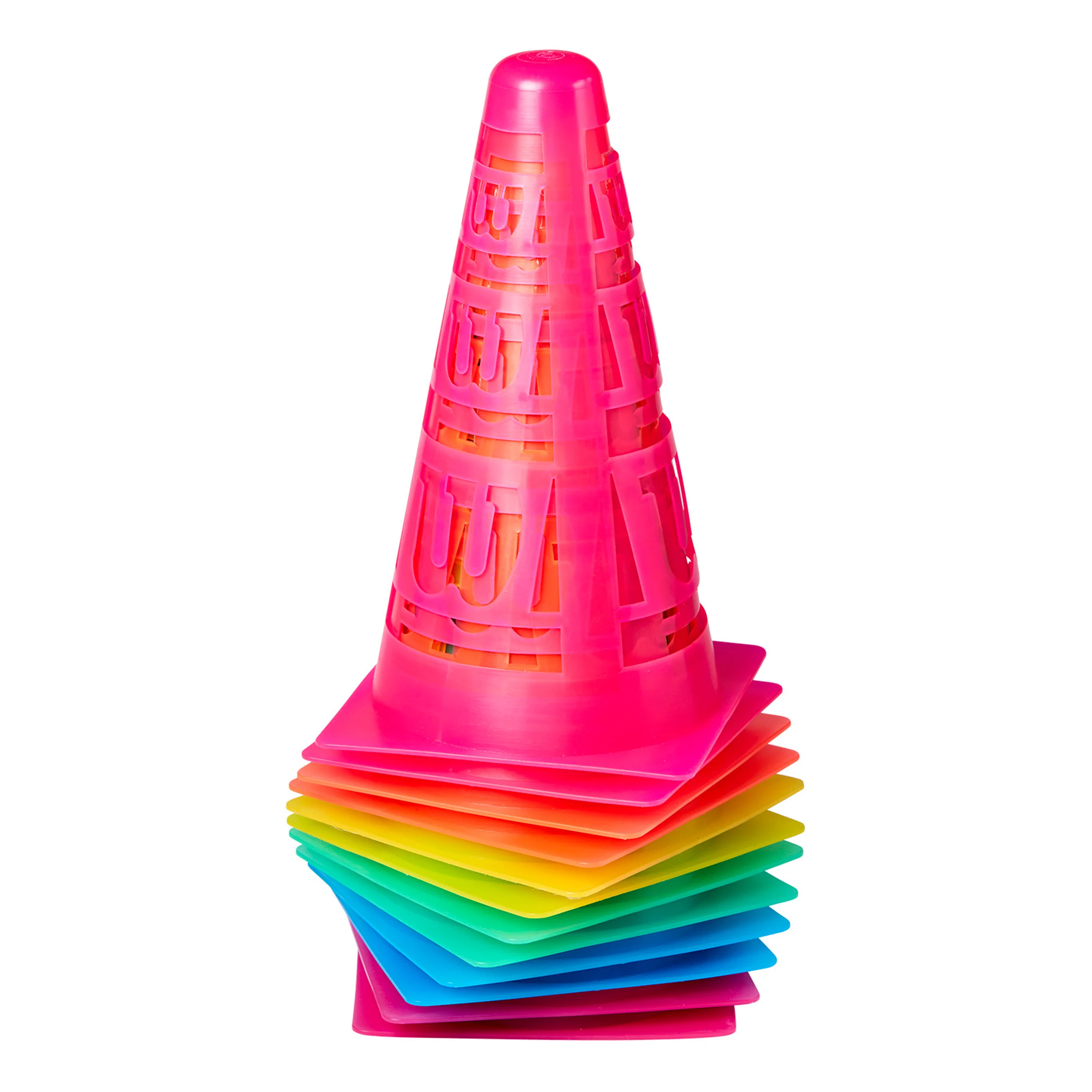 Safe Cones STOŻEK Do Oznaczania Opakowanie 12 Szt.-Wielokolorowy - Image 2