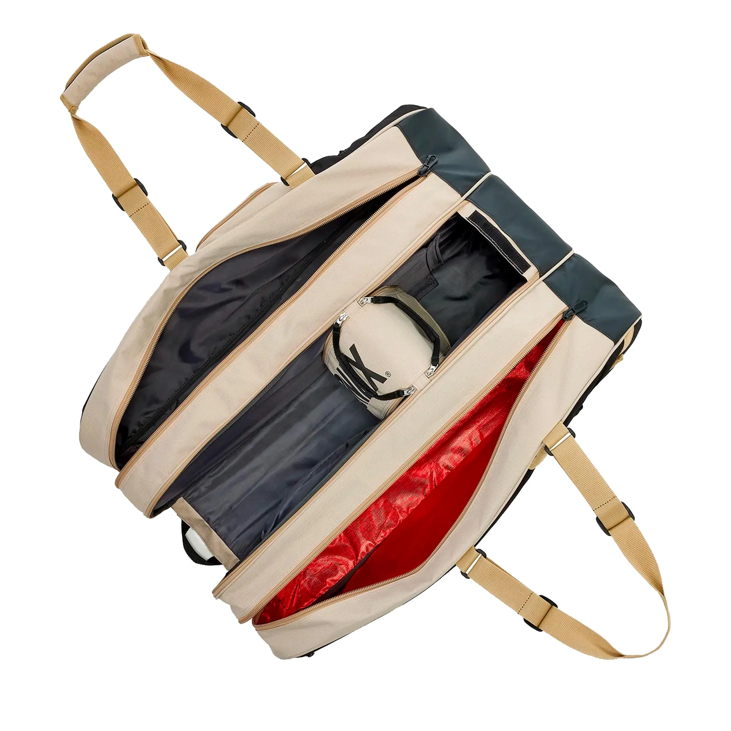 Gearlogic Raquet Bag Torba na rakiete -beż, czarny - Image 3