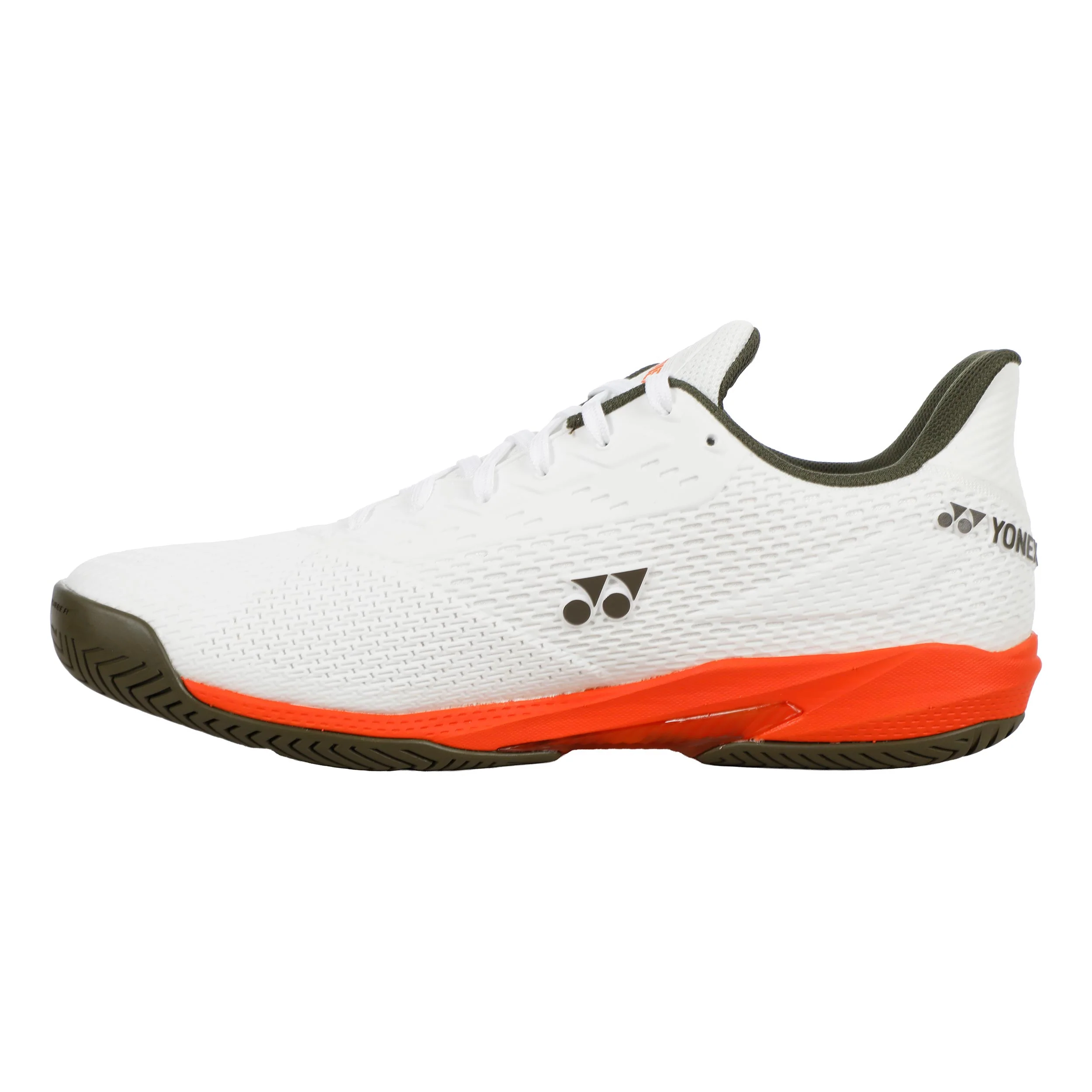 Power Cushion AD Accel buty do tenisa allcourt Kobiety - biały, pomarańczowy - Image 2
