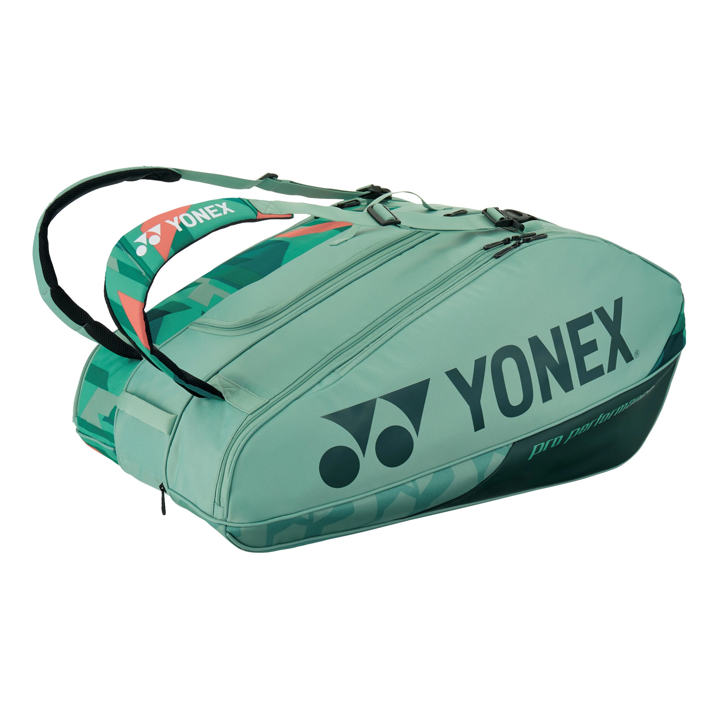 Pro Racquet Bag Torba Na Rakiete 12s-Zieleń,Pomarańczowy